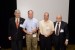 Prof. Grandon Gill, Chair of the Award Ceremony, and Dr. Nagib Callaos, General Chair, giving Dr. Robert Cherinka and Mr. Joseph Prezzama an award "In Appreciation for Delivering a
Great Keynote Address at a Plenary Session."